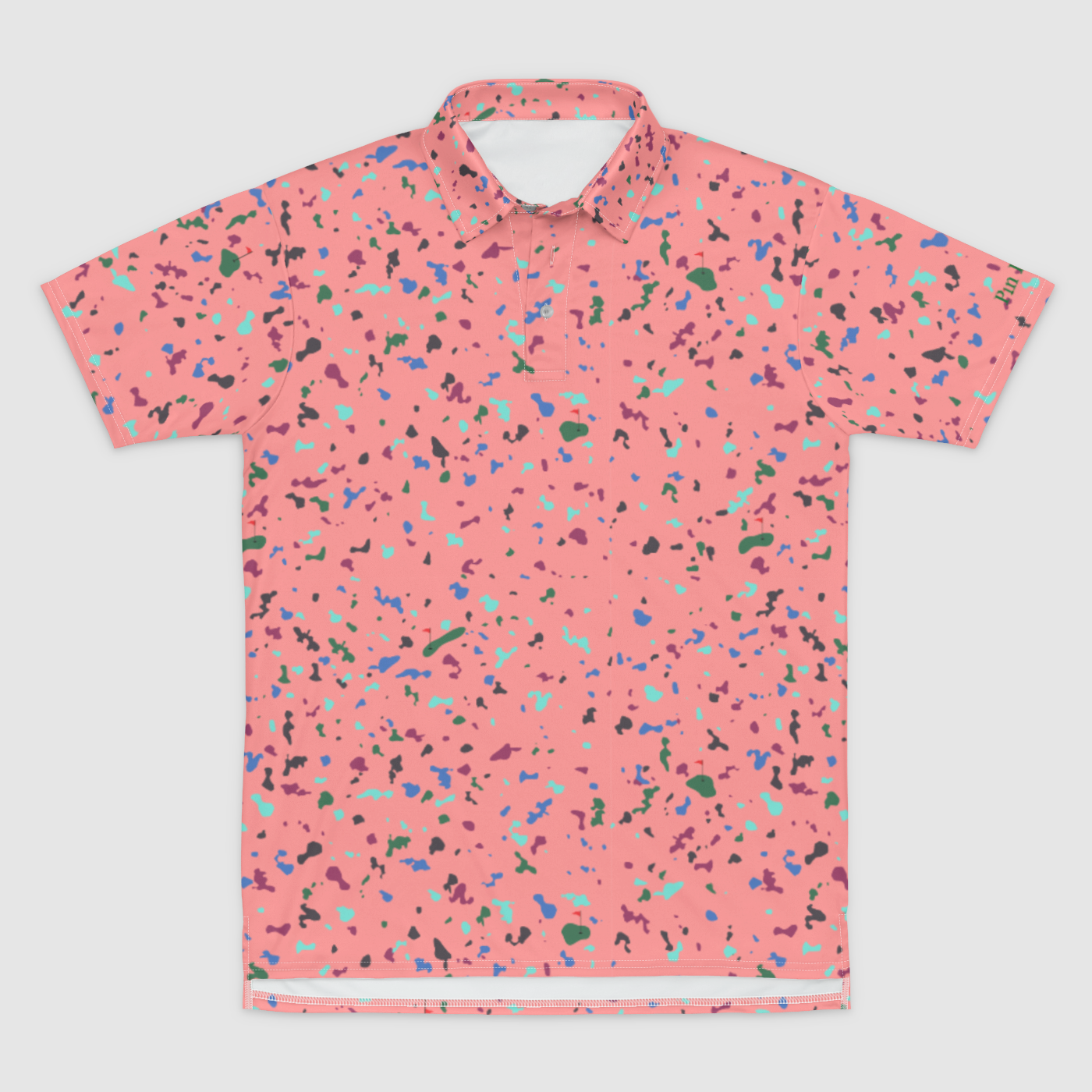 Dotted Mens Polo