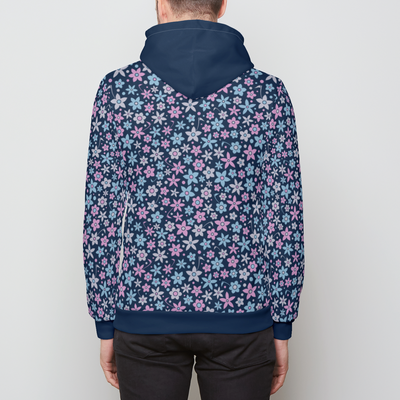 Flowers and Flags Hoodie