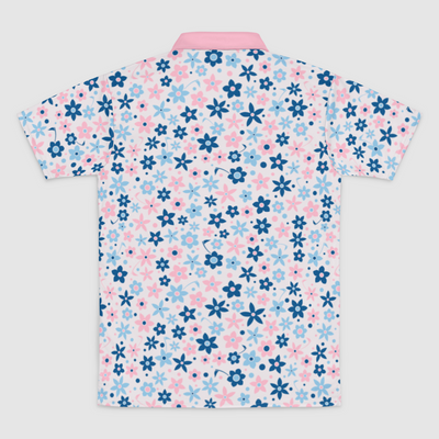 Petals and Pins Mens Polo